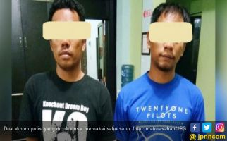 Oalah, Dua Oknum Polisi Transaksi Sabu di SPBU - JPNN.com