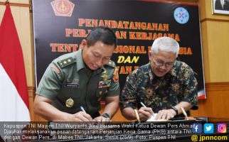 TNI dan Dewan Pers Bersepakat Teken Perjanjian Kerja Sama - JPNN.com