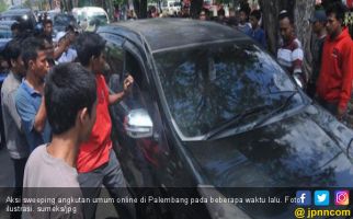 Aksi Sweeping Angkutan Online Masih Terjadi di Palembang - JPNN.com