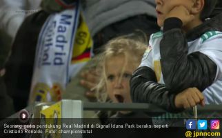 Gadis Kecil Tiru Selebrasi Gol Cristiano Ronaldo jadi Viral - JPNN.com