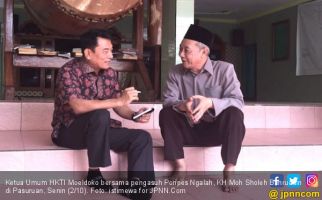 Berbagi Ilmu dengan Santri, Moeldoko Belajar Filsafat Ngalah - JPNN.com