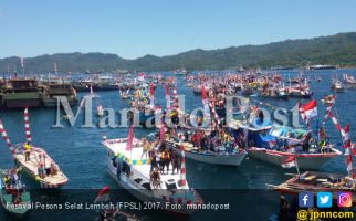 1.221 Kapal Hebohkan Festival Pesona Selat Lembeh 2017 - JPNN.com