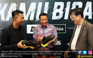 DBL Indonesia dan Ardiles Luncurkan 5 Seri Sepatu Basket - JPNN.com