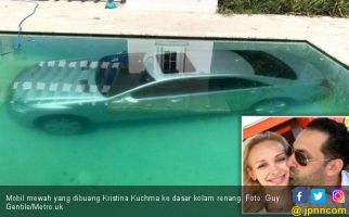 Patah Hati, Model Cantik Buang Mobil Mewah Mantan ke Kolam - JPNN.com