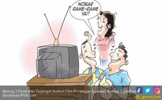 Bareng 3 Pembantu Tepergok Nonton Film Beradegan Dewasa - JPNN.com