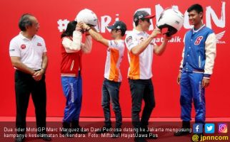 Marc Marquez dan Dani Pedrosa Cari Aman ke Indonesia - JPNN.com