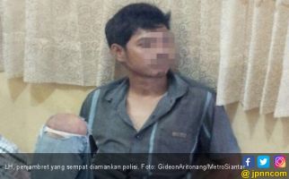 Penjambret Ini Dibebaskan Polisi, Pak Kapolsek Bilang Begini - JPNN.com