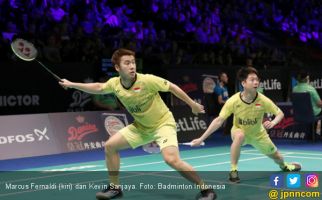 Gawat! Marcus/Kevin Ketemu Takeshi/Keigo di Semifinal - JPNN.com