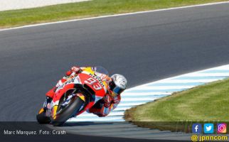 Marquez Start Terdepan di MotoGP Australia, Dovizioso ke-11 - JPNN.com