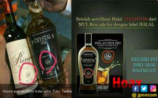 MUI Harapkan Polri Buru Pembuat Hoaks Wiski Berlabel Halal - JPNN.com
