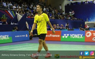 Ginting Cuma Butuh 28 Menit Tembus 8 Besar French Open - JPNN.com