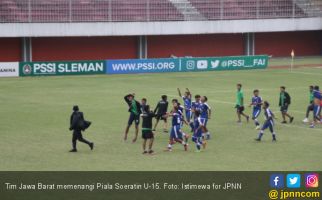 Sempat Prihatin, Jabar Kampiun Piala Soeratin - JPNN.com