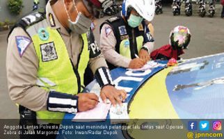 238 Kendaraan di Depok Terjaring Operasi Zebra Hari Pertama - JPNN.com