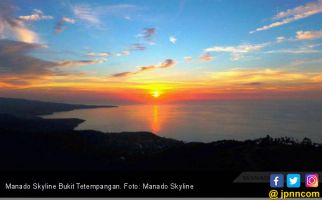 Manado Skyline Tetempangan Hill, Surga Pencinta Paralayang - JPNN.com