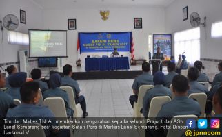 Mabes TNI AL Safari Pers ke Markas Lanal Semarang - JPNN.com