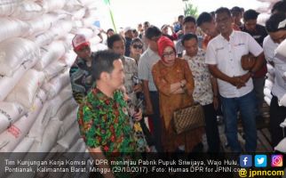 Komisi IV DPR Kritisi Kondisi Gudang Pupuk Sriwijaya Kalbar - JPNN.com