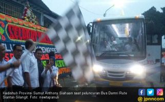 Bus Damri Resmi Layani Rute Siantar-Bandara Silangit - JPNN.com