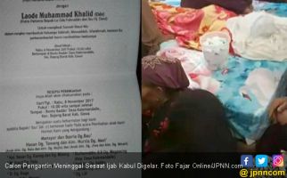 Calon Pengantin Meninggal Sesaat Ijab Kabul Digelar - JPNN.com