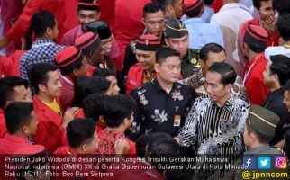 Jokowi Pamer Nyali di Depan Kongres GMNI - JPNN.com