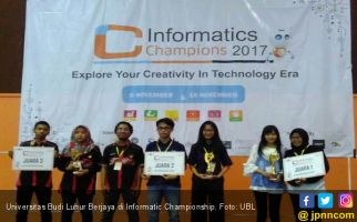 Universitas Budi Luhur Berjaya di Informatic Champions 2017 - JPNN.com