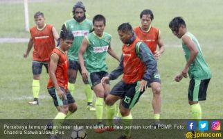 Skuat Persebaya Latihan, Kalah Dihukum - JPNN.com