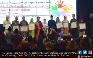 Inilah Para Penerima Anugerah PAUD dari Ibu Negara - JPNN.com