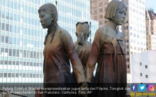 Patung Jugun Ianfu Berdiri di San Francisco, Jepang Sewot - JPNN.com