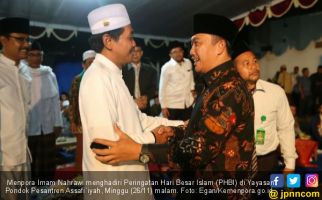 Menpora Imam Nahrawi Hadiri PHBI di Ponpes Assafi`iyah - JPNN.com