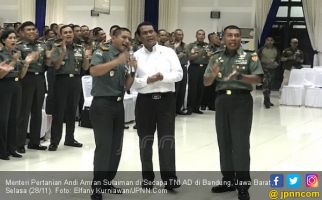 Mentan Amran: Kalau Bukan Karena TNI, Kita Mati Kelaparan - JPNN.com