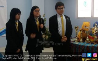 Masih Belia, 3 Siswa Indonesia Raih 11 Medali Level Dunia - JPNN.com