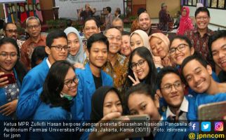 Ketua MPR Ajak Generasi Millenial Jaga Pancasila - JPNN.com