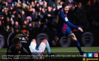 Messi-Suarez Cetak Gol, Barca Ditahan Celta Vigo di Camp Nou - JPNN.com