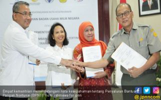 KemenBUMN Teken MoU dengan 3 Menteri terkait Penyaluran BPN - JPNN.com