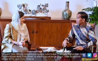 Terima First Lady Afghanistan, Jokowi Bicara Kemajemukan - JPNN.com