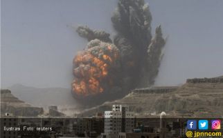 Bom Saudi Akhiri Ketenangan di Ibu Kota Yaman - JPNN.com