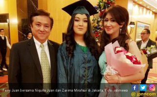 Zarima dan Ferry Juan Dukung Anak Kuliah di Luar Negeri - JPNN.com