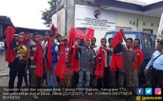 42 Pengurus dan Simpatisan PDIP Pulangkan Atribut Partai - JPNN.com