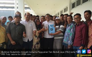 Budiman Sudjatmiko Janji Perjuangkan Hak Petani Patimban - JPNN.com
