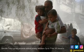 Hujan Bom di Ghouta, 98 Nyawa Melayang - JPNN.com