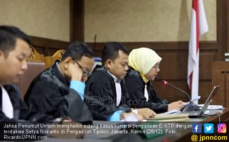 Jaksa KPK Langsung Tolak Pembelaaan Novanto - JPNN.com