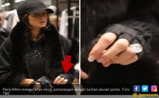 Girangnya Paris Hilton Dilamar Pakai Cincin Berlian Rp 27 M - JPNN.com