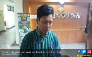 Pimred Media Bodong Ditangkap Usai Beritakan Kabar Bohong - JPNN.com