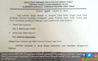 Yakin Puti Guntur Jadi Pendamping Gus Ipul? Ini Kata Hasto - JPNN.com