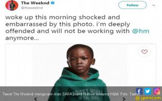 The Weeknd Hingga King James Kecam Iklan SARA H&M - JPNN.com