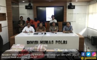 Bareskrim Ungkap Sindikat Pemalsu Surat Keterangan Sakit - JPNN.com