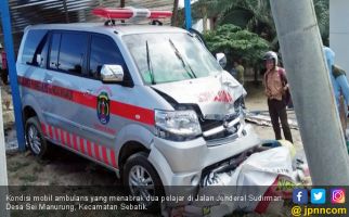 Dua Pelajar Tewas Diseruduk Ambulans - JPNN.com