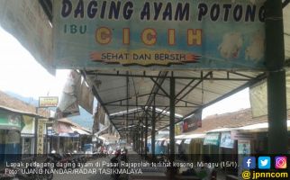 Penjual Daging Ayam di Pasar Rajapolah Mogok Massal - JPNN.com