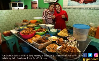 Lidah Puti Soekarno pun Menari Digoyang Pecel Ketabang Kali - JPNN.com