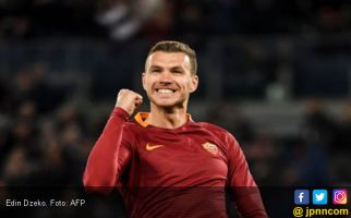 Demi Penggemar, AS Roma Tunda Transfer Edin Dzeko ke Chelsea - JPNN.com