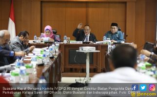 DPD RI Cecar Direktur BPDP-KS Soal Pungutan Dana Ekspor CPO - JPNN.com